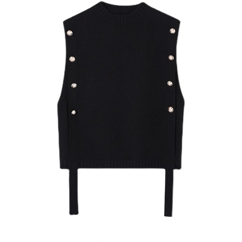 MODEFREAKのラインニットベストの画像6
