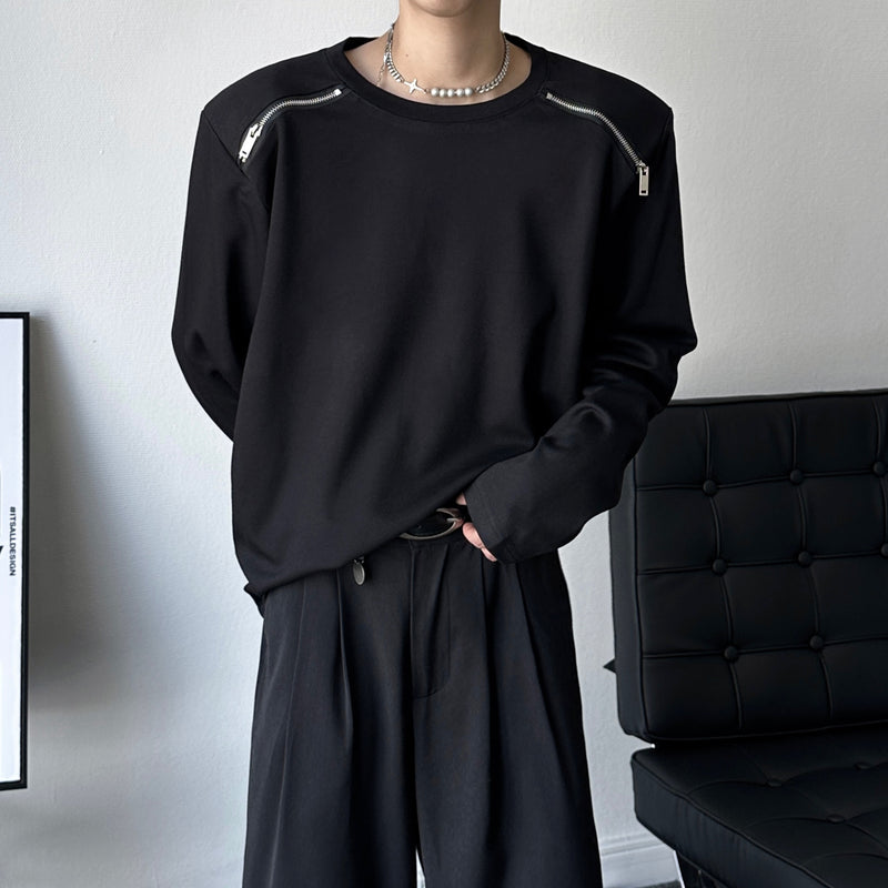MODEFREAKのショルダージップカットソー mf1528の画像9