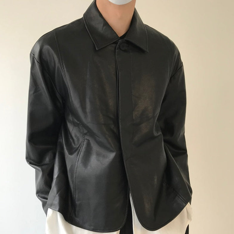 MODEFREAKのデザインレザージャケットの画像1