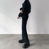 MODEFREAKのデニムラインスラックスの画像5