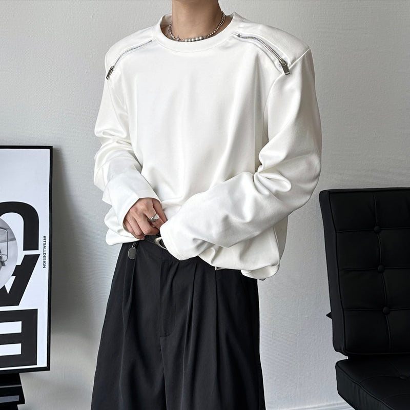MODEFREAKのショルダージップカットソー mf1528の画像12