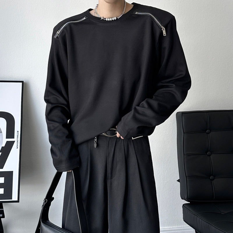 MODEFREAKのショルダージップカットソー mf1528の画像8