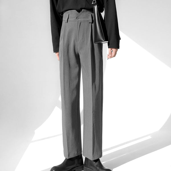 MODEFREAKのハイウエストラインスラックスの画像1
