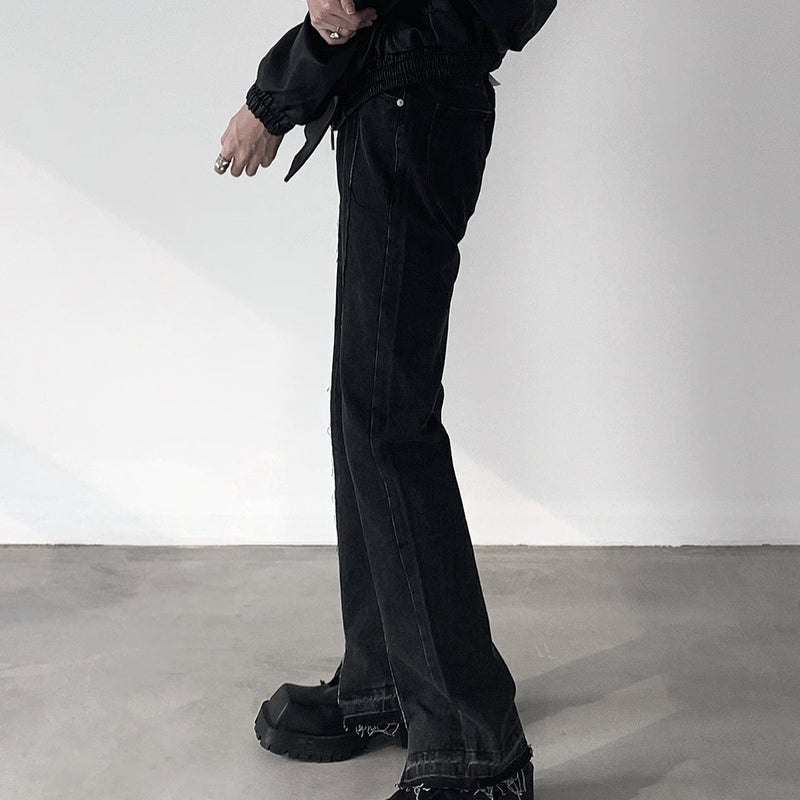 MODEFREAKのデニムラインスラックスの画像6