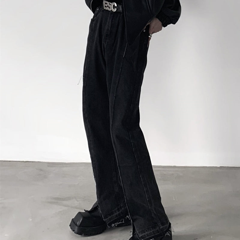 MODEFREAKのデニムラインスラックスの画像7