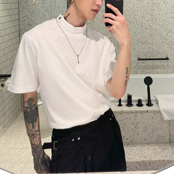 MODEFREAKのハイネックデザインTシャツの画像2