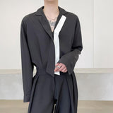 MODEFREAKのモノトーンフリルシャツ mf0149の画像2