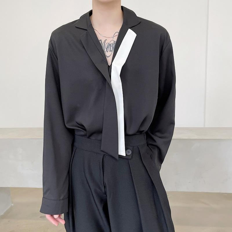 MODEFREAKのモノトーンフリルシャツ mf0149の画像7