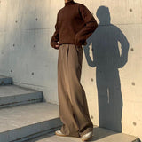 MODEFREAKのルーズシルエットフレアスラックス mf0183の画像