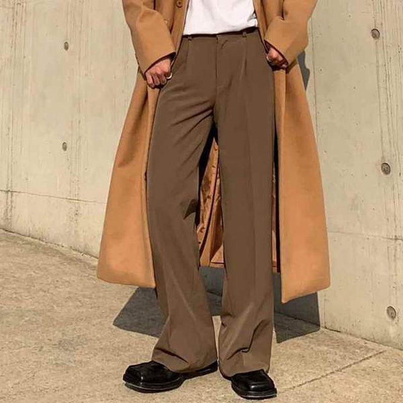 MODEFREAKのルーズシルエットフレアスラックス mf0183の画像