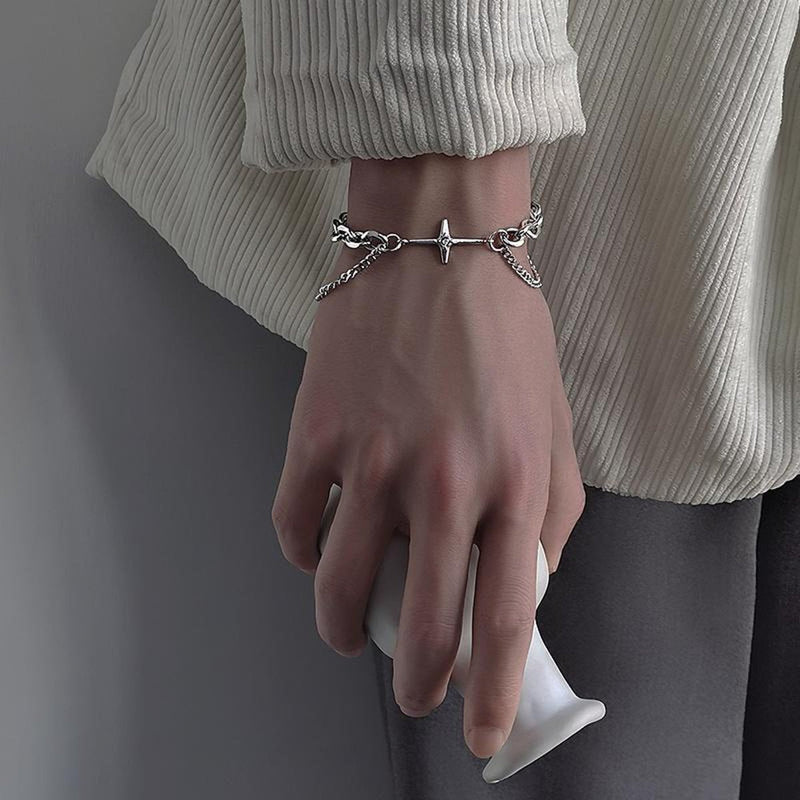 MODEFREAKのチェーンクロスブレスレット mf0276の画像