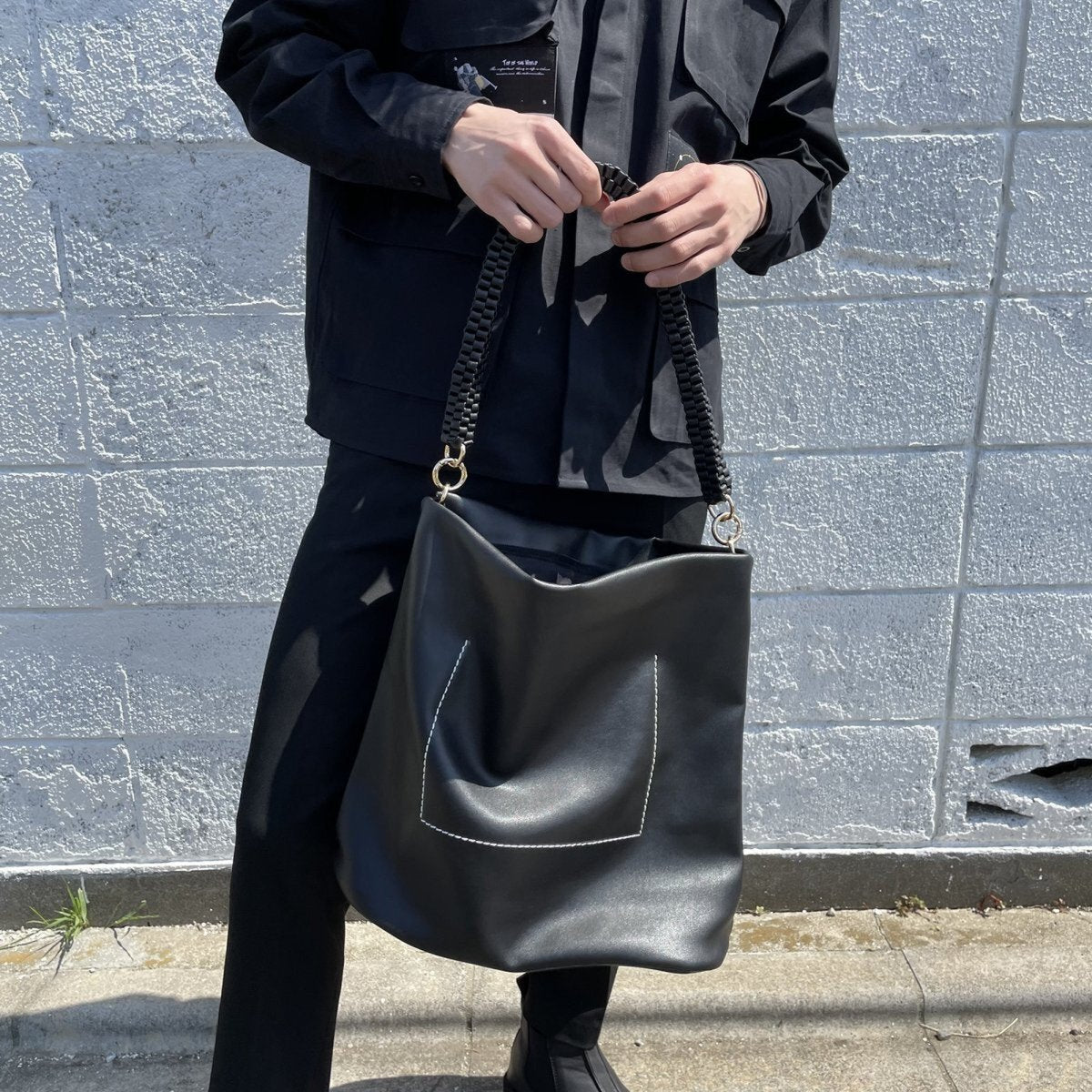 HERVE ◆セーヌバッグナイロン◆ 韓国ブランド Herve Chapelier HERVE CHAPELIER トートバッグ ナイロン 舟型
