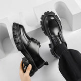 MODEFREAKの厚底ダッドレザーシューズ mf0596の画像