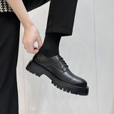 MODEFREAKの厚底レザーシューズ mf0654の画像
