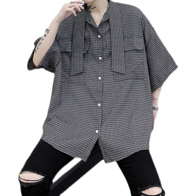 MODEFREAKのルーズタイデザインシャツの画像7