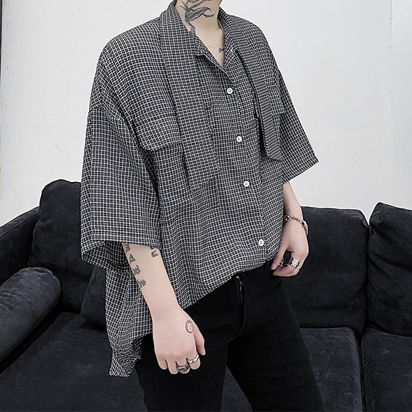 MODEFREAKのルーズタイデザインシャツの画像4