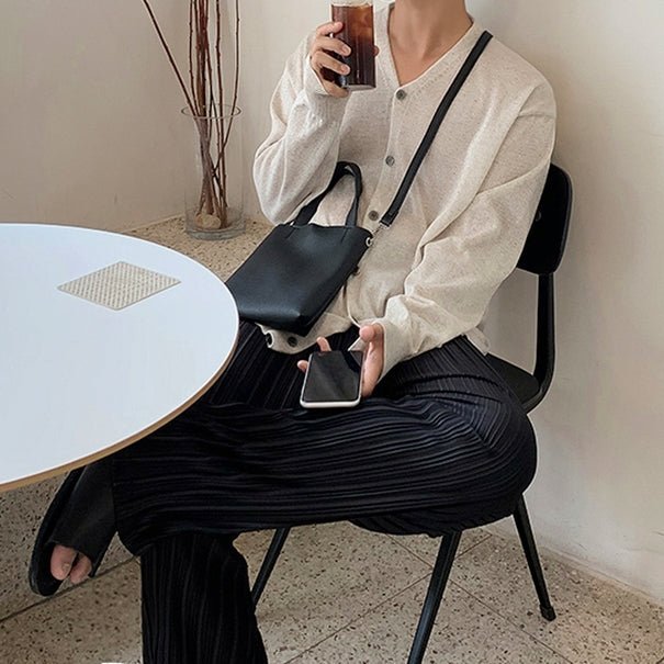 MODEFREAKのレザーショルダーバッグ mf0688の画像