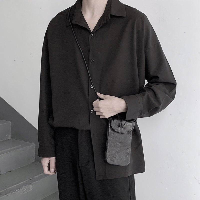 MODEFREAKのシンプルコリアンシャツ mf0706の画像