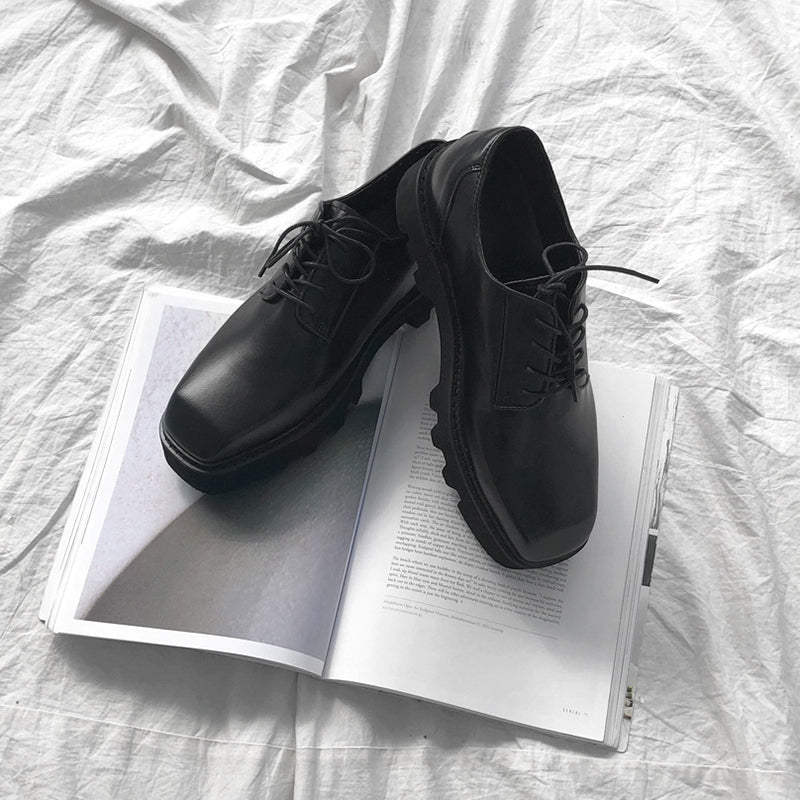 MODEFREAKの厚底レザーシューズ mf0883の画像