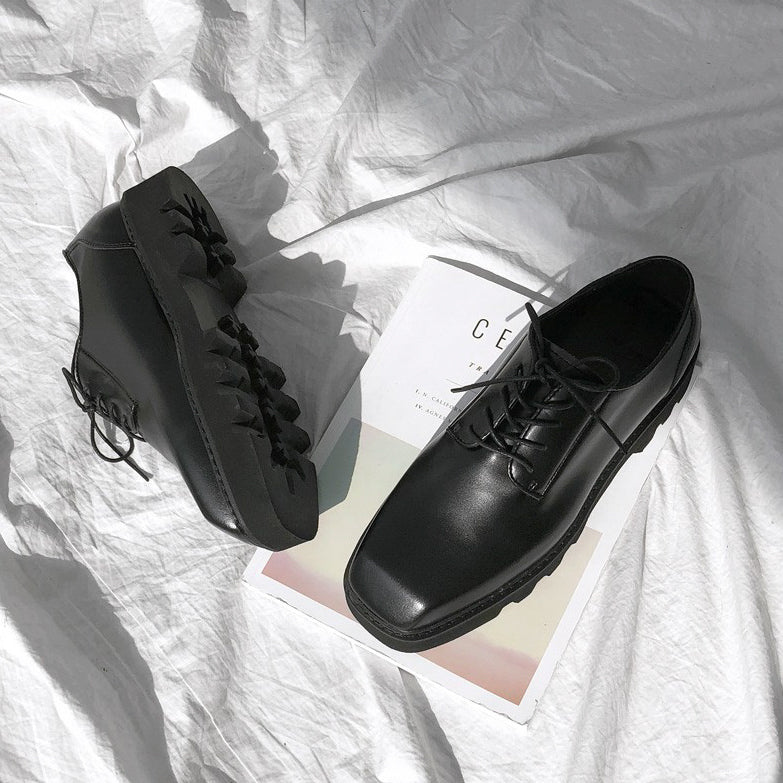 MODEFREAKの厚底レザーシューズ mf0883の画像