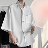 MODEFREAKのサテンネクタイシャツ mf0907の画像