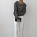MODEFREAKのモノトーンメッシュトップスの画像3