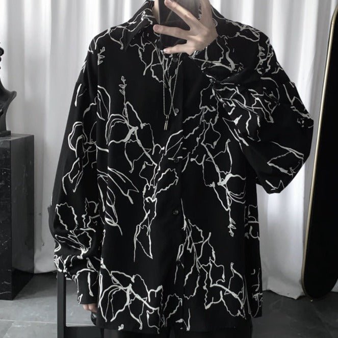 MODEFREAKのモードデザインルーズシャツ mf1036の画像1