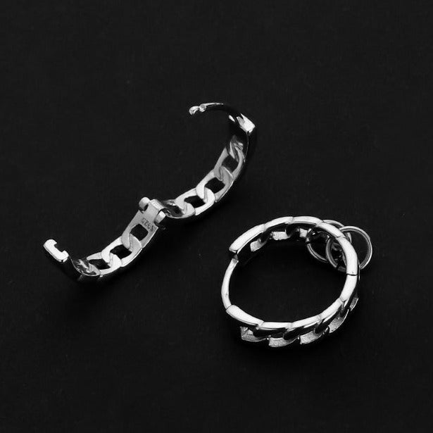 MODEFREAKのチェーンフープピアス mf1133の画像