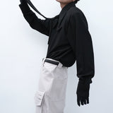 MODEFREAKのネクタイモードシャツ mf1158の画像