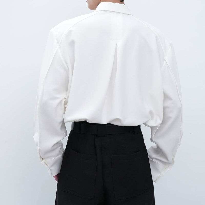 MODEFREAKのネクタイモードシャツ mf1158の画像