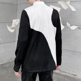 MODEFREAKのバイカラーウェーブカットソー mf1223の画像