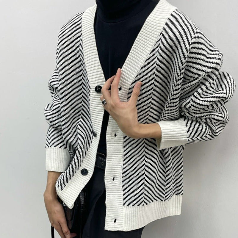 MODEFREAKのルーズデザインカーディガン mf1224の画像