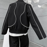 MODEFREAKのラインブルゾンジャケット mf1245の画像