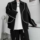MODEFREAKのラインブルゾンジャケット mf1245の画像