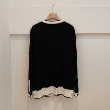MODEFREAKのモノトーンモードカーディガン mf1276の画像