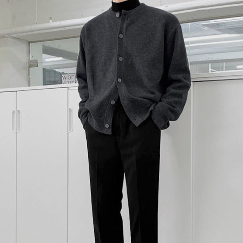 MODEFREAKのローネックコリアンカーディガン mf1301の画像
