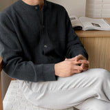 MODEFREAKのローネックコリアンカーディガン mf1301の画像