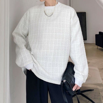 ツイードモードトップス mf1344【韓国モードファッション】