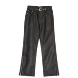 MODEFREAKのジップレザースラックス mf1375の画像