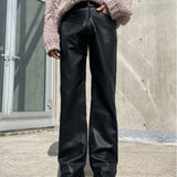 MODEFREAKのジップレザースラックス mf1375の画像