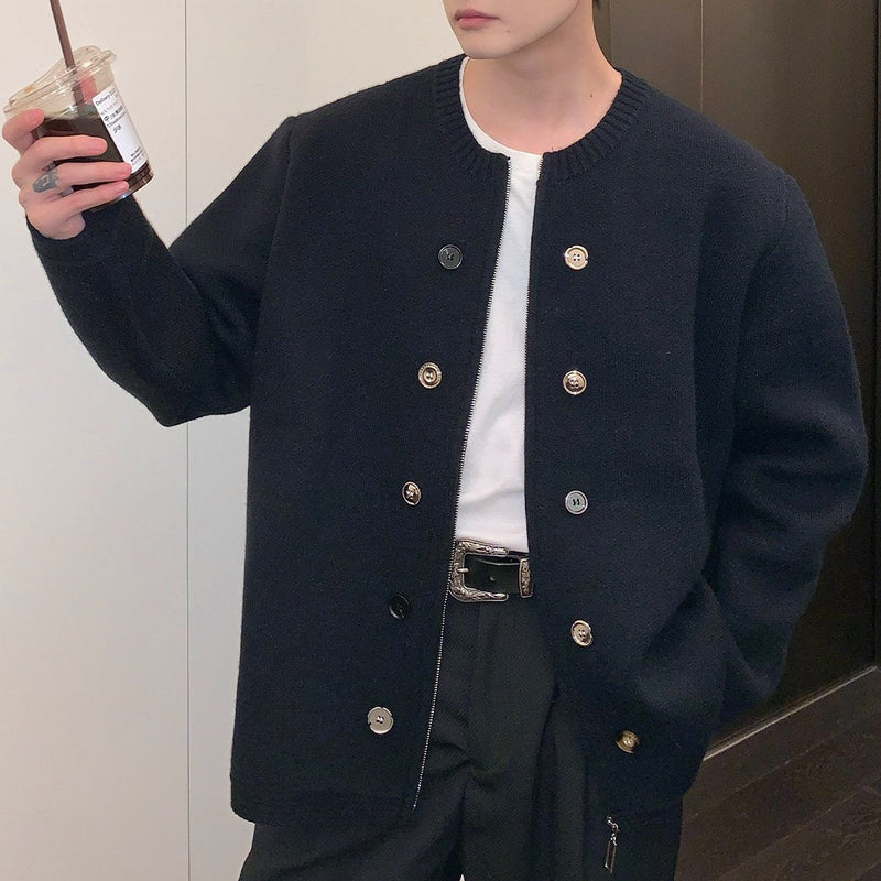 MODEFREAKのラインモードカーディガン mf1383の画像
