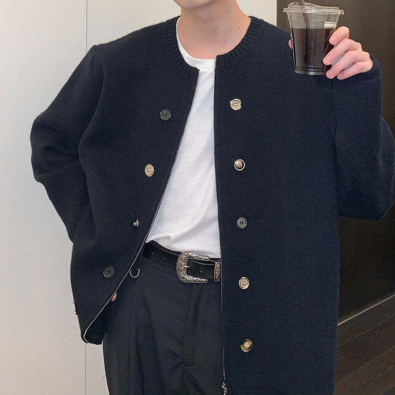 MODEFREAKのラインモードカーディガン mf1383の画像