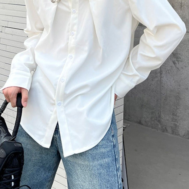 MODEFREAKのモノトーンモードシャツ mf1452の画像
