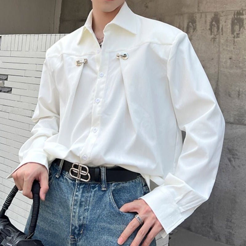 MODEFREAKのモノトーンモードシャツ mf1452の画像