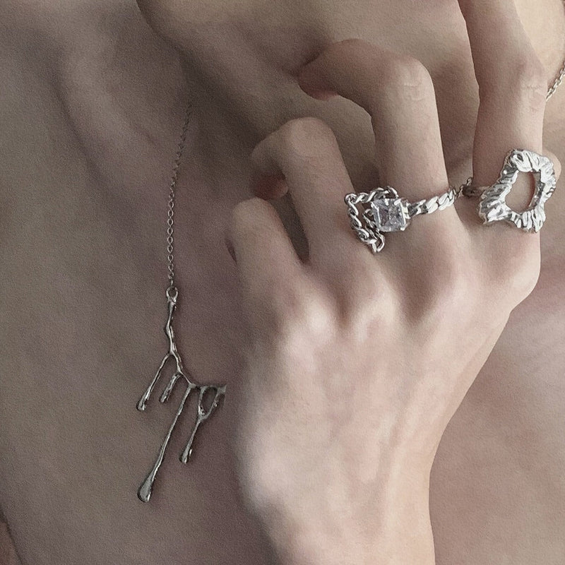 MODEFREAKのメルトデザインネックレス mf1468の画像