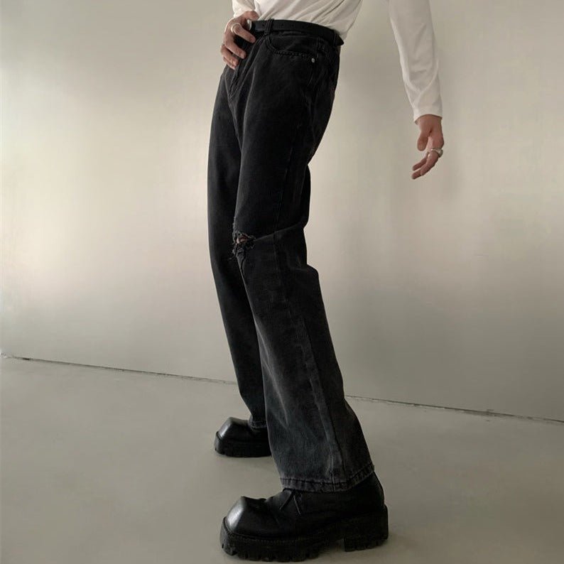 MODEFREAKのダメージモードデニムパンツ mf1481の画像