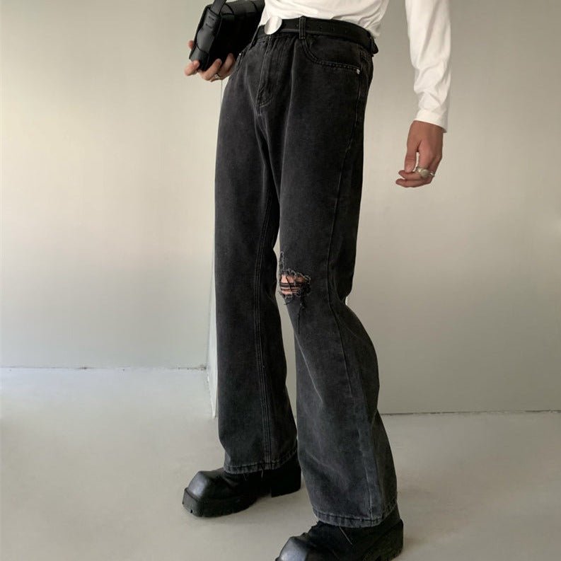 MODEFREAKのダメージモードデニムパンツ mf1481の画像