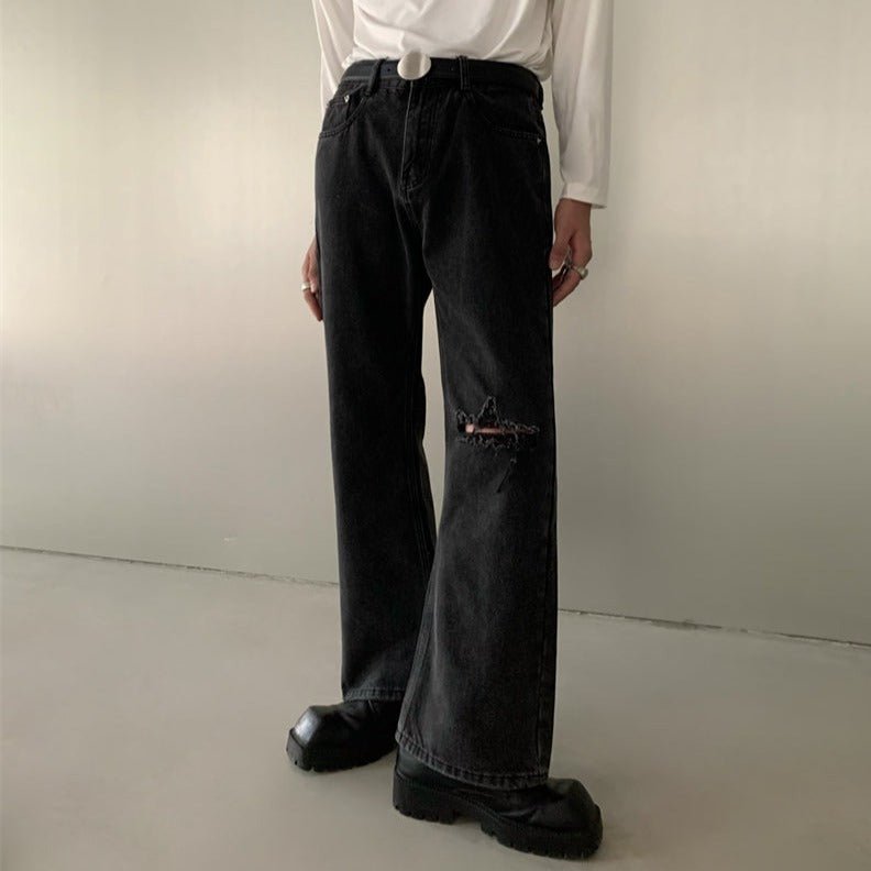 MODEFREAKのダメージモードデニムパンツ mf1481の画像