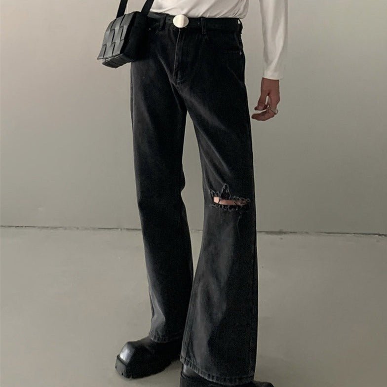 MODEFREAKのダメージモードデニムパンツ mf1481の画像