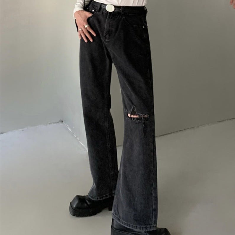 MODEFREAKのダメージモードデニムパンツ mf1481の画像